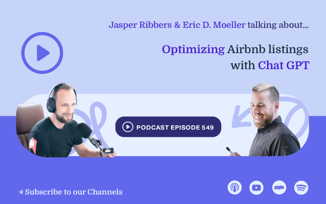 Optimize your Airbnb listings with Chat GPT (Ep549)