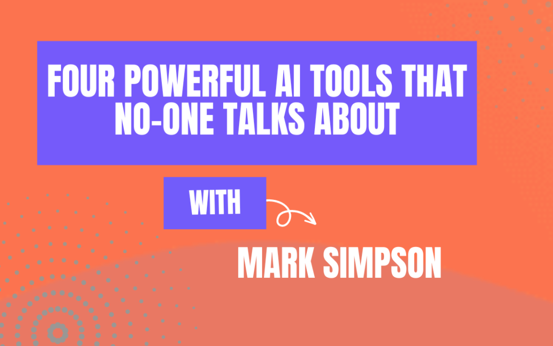 Four Powerful AI Tools that no-one talks about (Ep569)